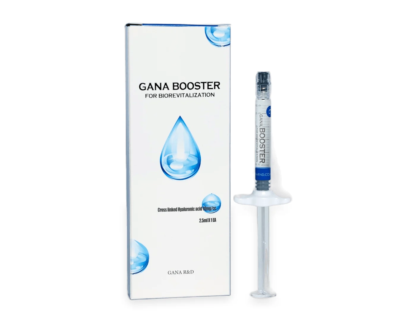 GANA BOOSTER — carton with a 2.5 ml prefilled syringe and needles