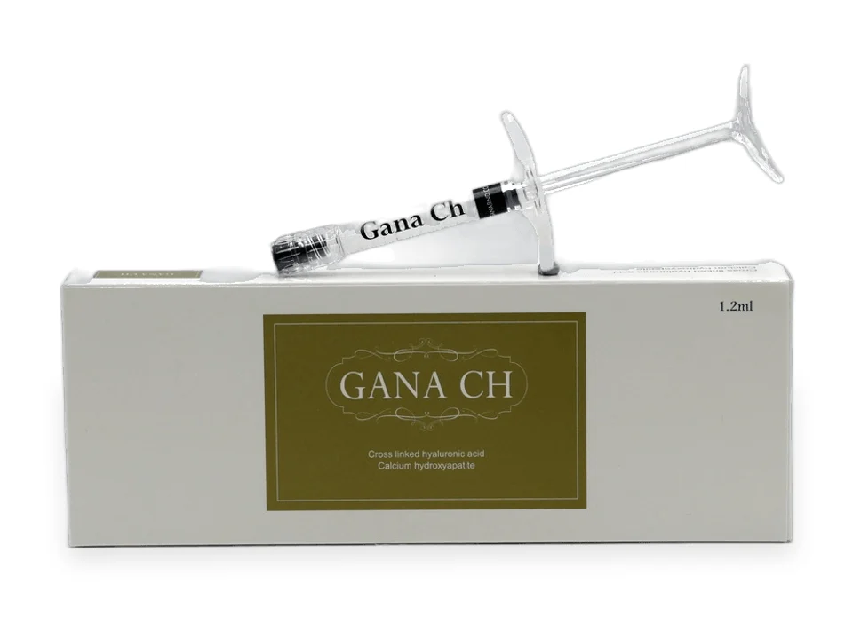GANA CH — calcium hydroxyapatite and hyaluronic acid filler, carton and syringe