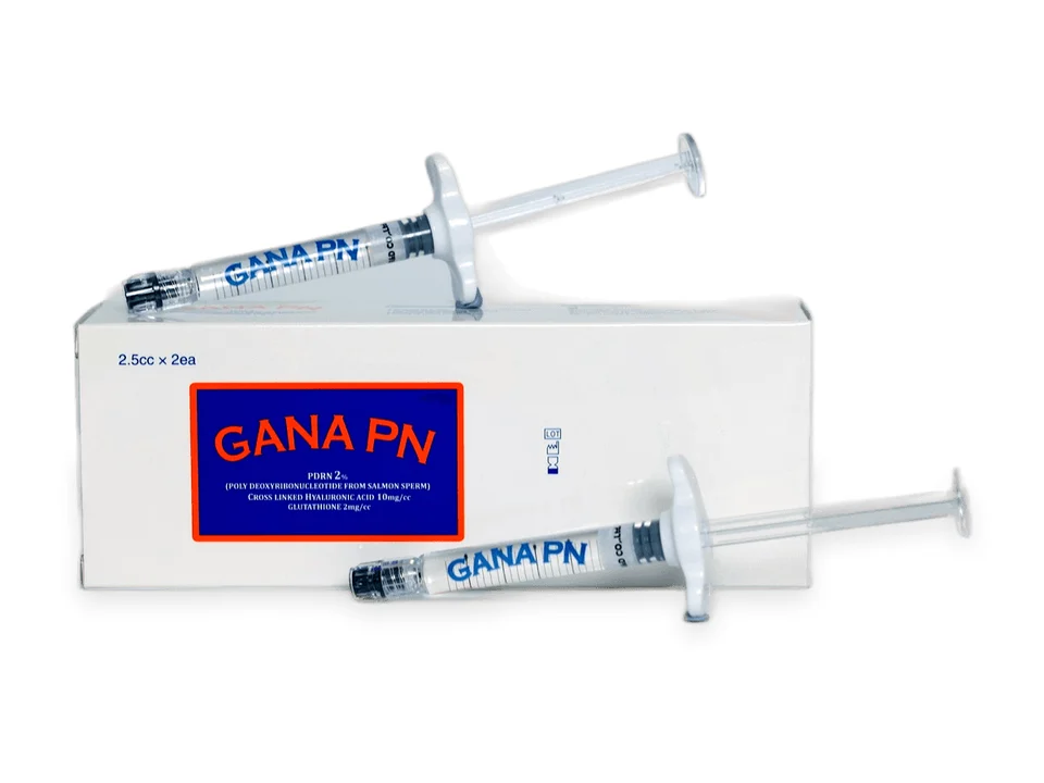 GANA PN — PDRN and hyaluronic acid, carton and syringes